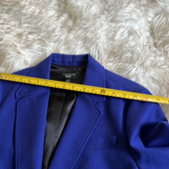 Talbots royal blue wool jacket. - Picture 12 of 12